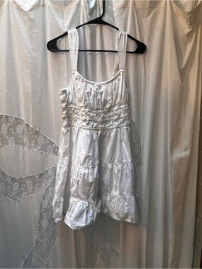 Sunday Best White Tiered Sundress